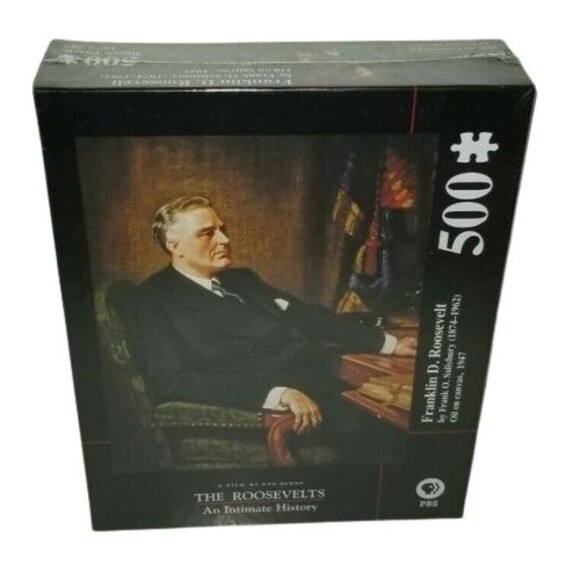 The Roosevelts An Intimate History Franklin D. Roosevelt 500 Piece PBS Puzzle - Picture 1 of 1